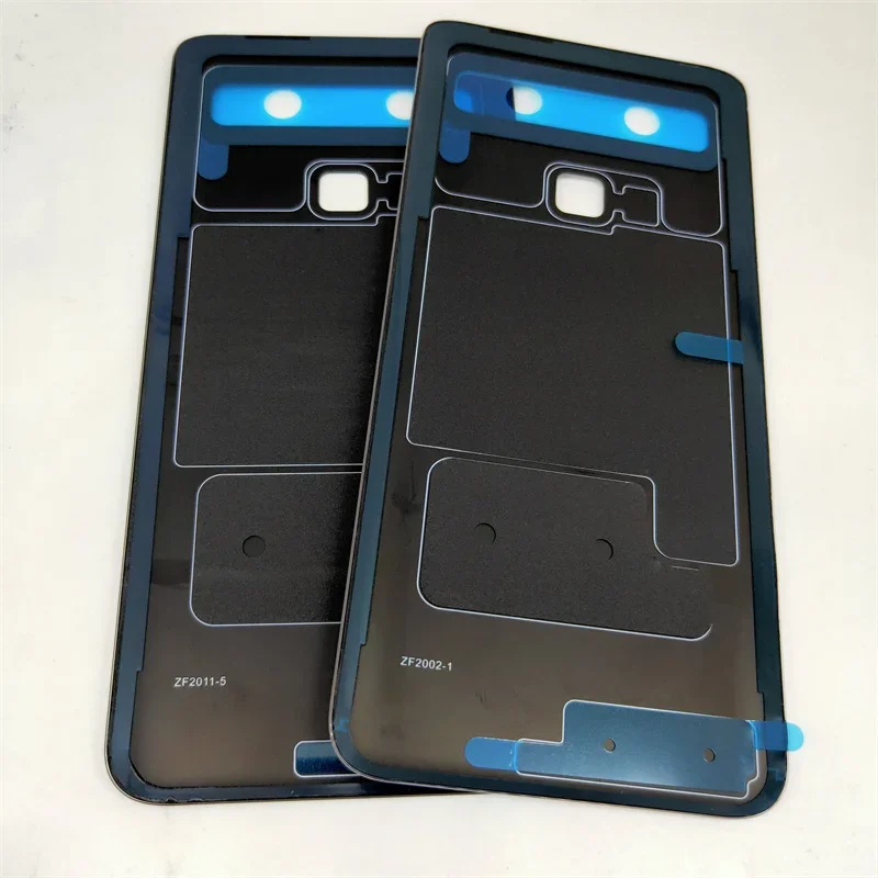 For TCL 10L 10 Lite T770 T770H T770B Glass Battery Cover Rear Door Panel Housing Case With Adhesive Replace