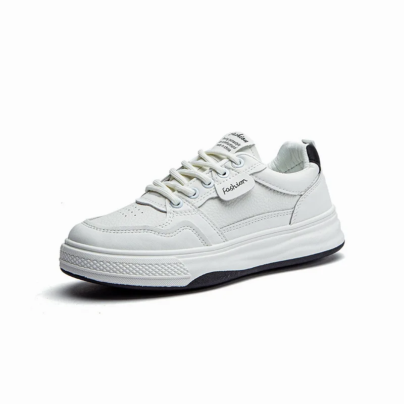 Summer New Women's White Sneakers Breathable Mesh Upgraded Thick Bottom Sports Board Shoes Versatile Chic Low Top Casual Snea...