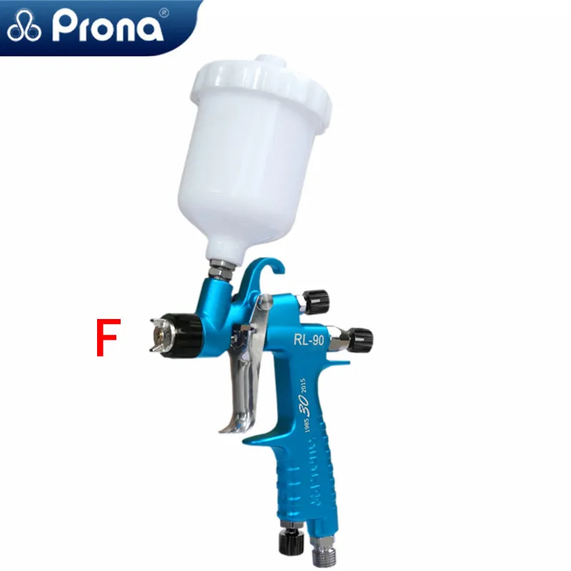 Prona HVLP Paint Spray Gun for Cars Professional Automotive Painting Pistol Sprayer Portable Airbrush Pneumatic Tool Air Brush