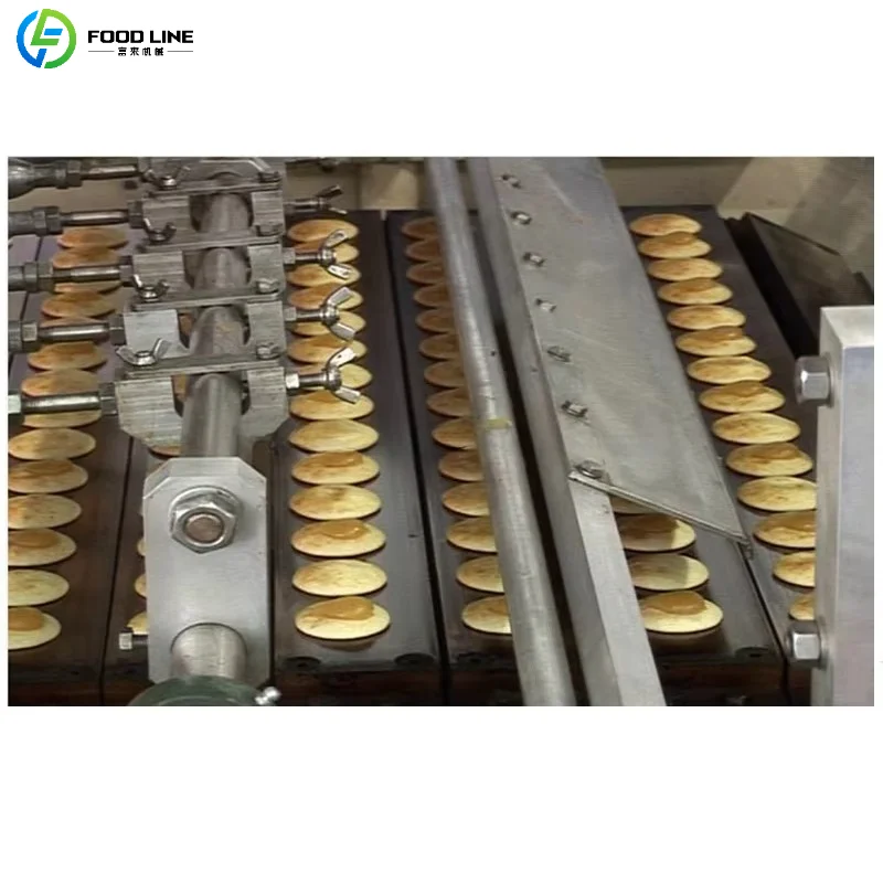 Customized Industrial Automatic Dorayaki Pancake Making Machine Stable Performance Dorayaki Pancake Production Line
