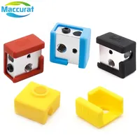 1/5/10pcs 3D Printer MK8 Protective Silicone Socks Cover Case for Ender 3 CR10 S4 S5 Anet A8 MK7/MK8/MK9 Hotend Extruder Block