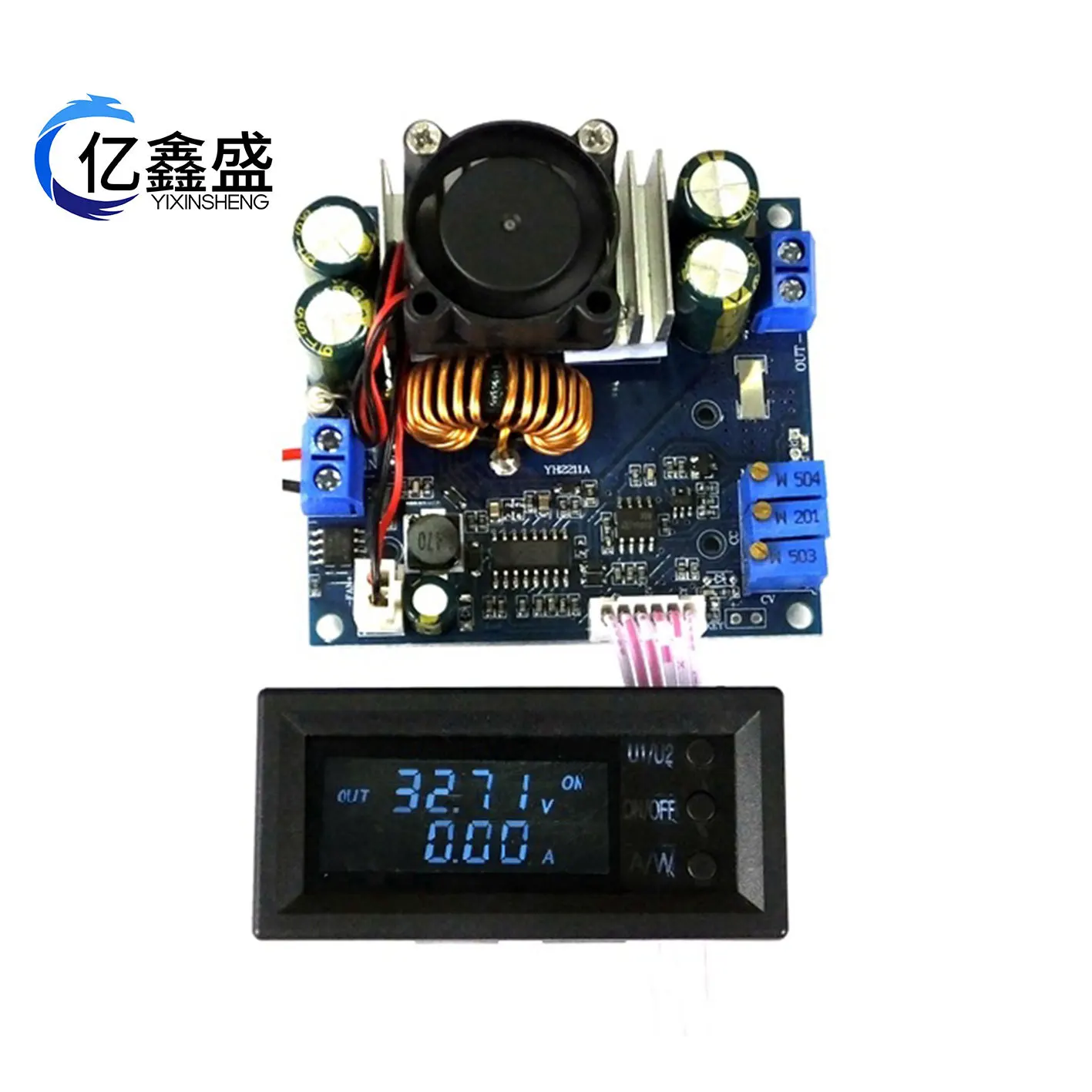 DC-DC Adjustable Step-down Module Solar MPPT Step-down Charging Module Constant Voltage 15A Synchronous Rectification