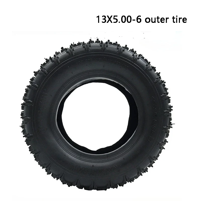 high-quality NEW model Front 4.10-6 Rear 13X5.00-6 inch hub tires Snow plow tires Butterfly tires 13*5.00-6 inch beach tires