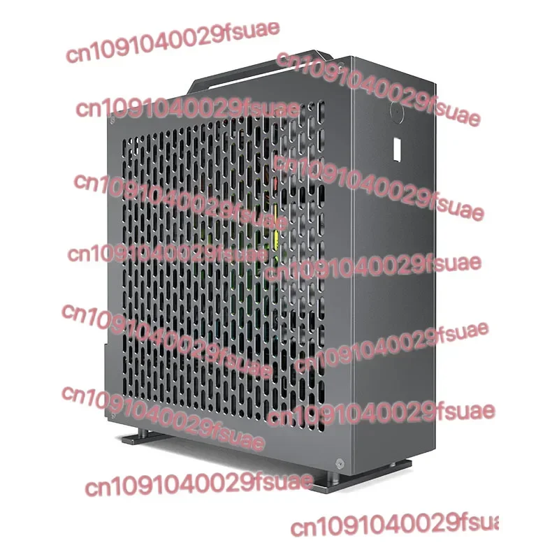 Lzmod 5L mini A24-V5 dual-slot single-display chassis double-sided chamfer 1u power supply itx