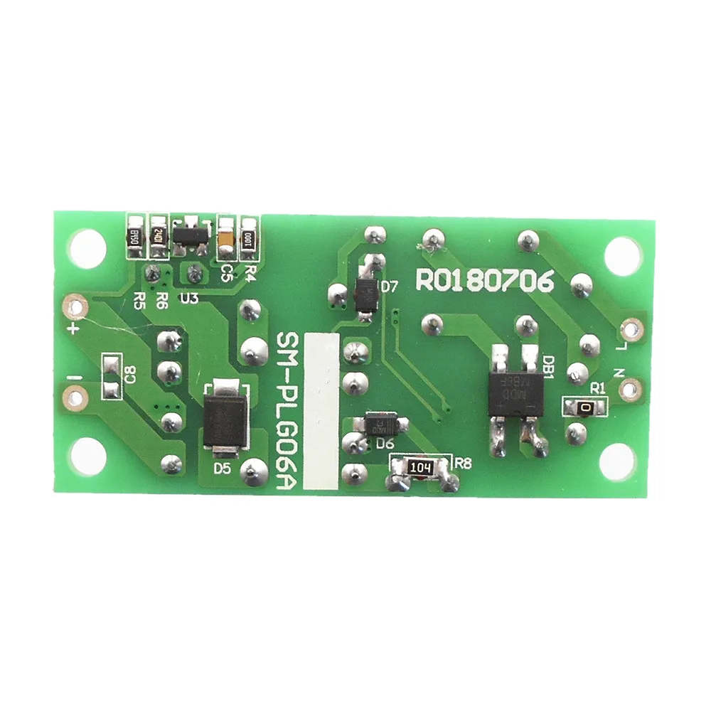 SM-PLG06A AC-DC AC-DC AC-DC 220V to 3.3V 5V 9V 12V 15V 24V Isolated Switch Power Supply Module Buck Converter Step Down Module