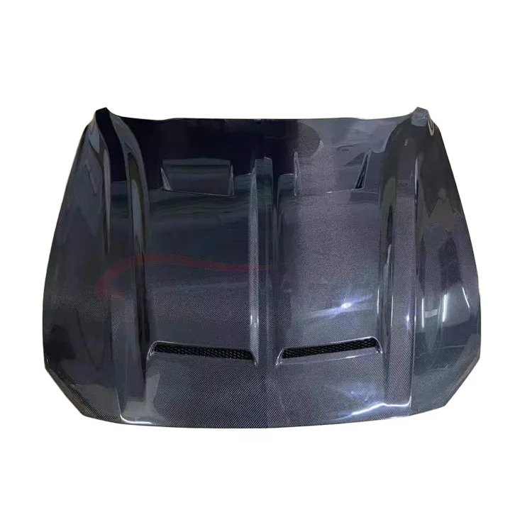 

Ford Mustang Super Snake 2018-2023 Капот из углеродного волокна Крышка на голову Автомобильные аксессуары Bodykit