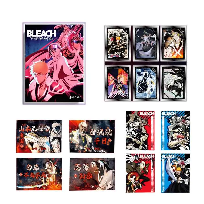 

BLEACH Collection Cards Booster Box LIKECARD Thousand-Year Blood War Rare Anime Table Playing Game Board Cards