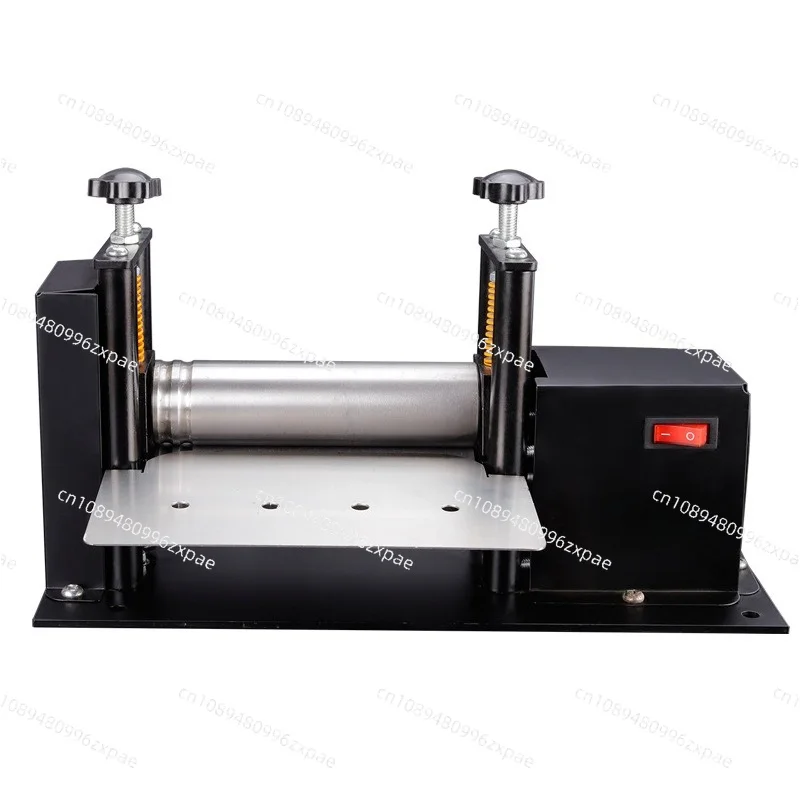 Leather drawing machine, manual electric dual-purpose, shoulder strap pressing and gluing machine