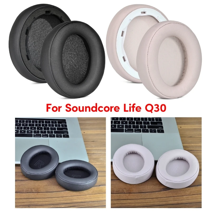 

Мягкие и эластичные амбушюры для наушников Soundcore Life Q30 BT амбушюры повышают комфорт и качество звука для повседневного использования