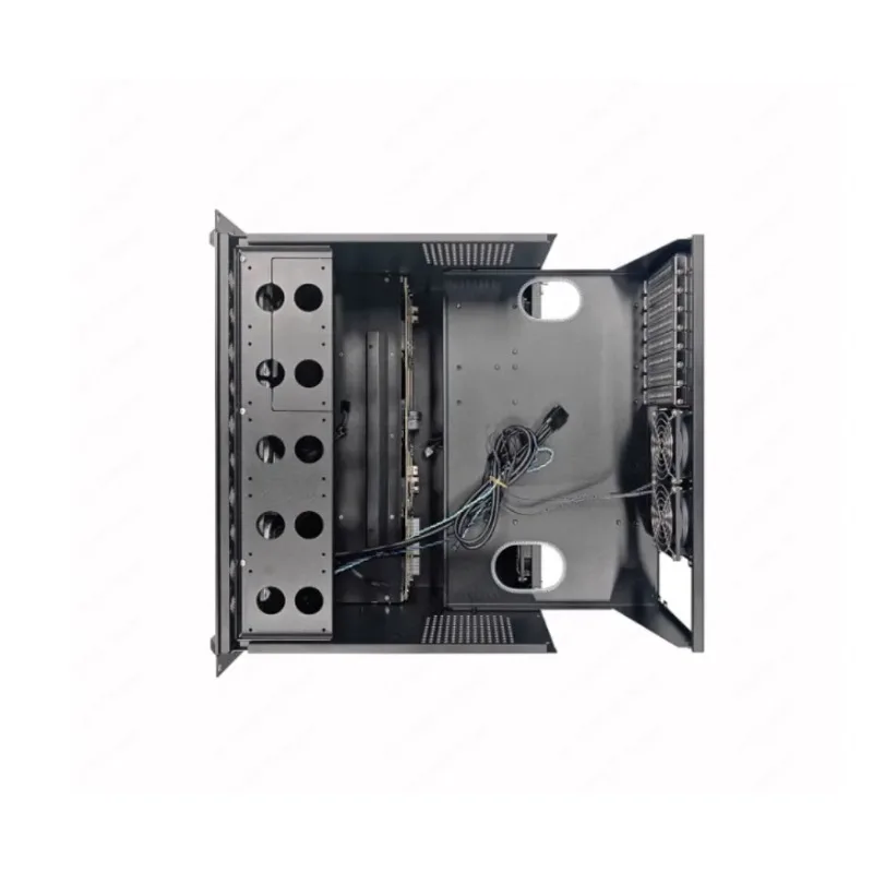 12-Disk NAS Chassis Rack-mounted Storage Server Supports 360 Water-cooled ATX Main Board