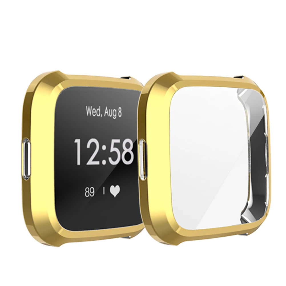 

Watch Case Gold Smart Watches Protector Protective Cover Accessories Travel for Delicate Miss
