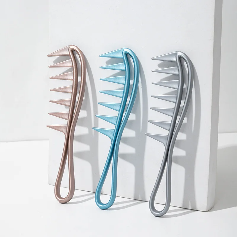 Wide Tooth Comb Large Coarse Hair Comb for Pompadour Back Hair Salon Styling Comb for Dyeing Perm Thick Hair