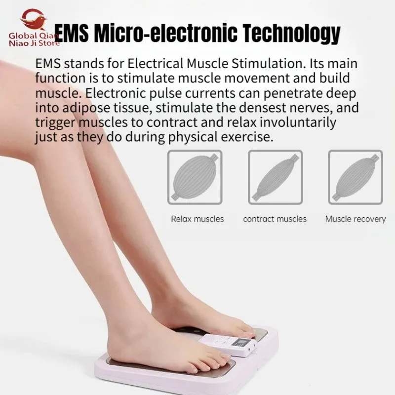 Foot Spa Massager, Foot Sole Massager, Low-Frequency Pulse Physiotherapy for Acupoints on Soles, Electric Acupuncture Device