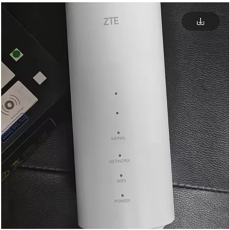 Unlocked ZTE 5G Home CPE MC801A1 SDX55 Chipset Dual Band WiFi 6 Router 5G 4G LTE CAT22 AX1800 Wireless Modem Office Gigabit Sim