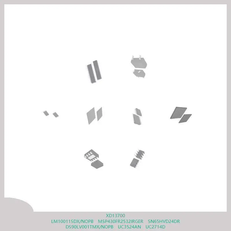 

XD13700 LM10011SDX/NOPB MSP430FR2532IRGER SN65HVD24DR DS90LV001TMX/NOPB UC3524AN UC2714D