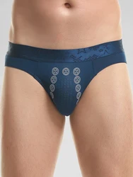 Modal Underwear Men's Summer Thin Sexy Briefs Negative Ion Antibacterial Comfort Breathable Low-Waist Shorts