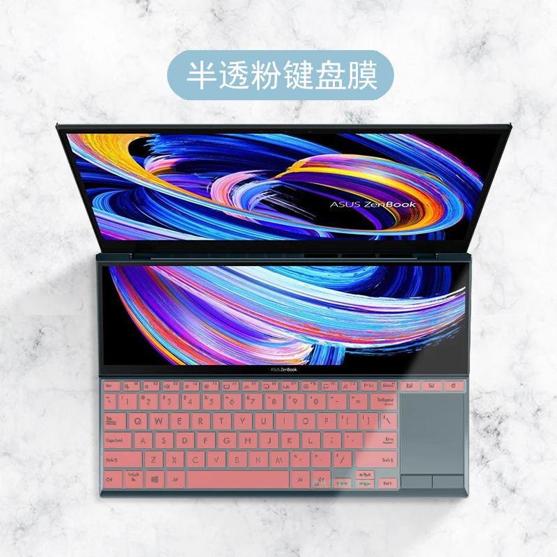 laptop Keyboard skin Protector Cover  For ASUS ZenBook Duo 2021 UX482 UX482EA UX482EG UX482E UX 482 EA EG FL FN 14 inch UX4100E