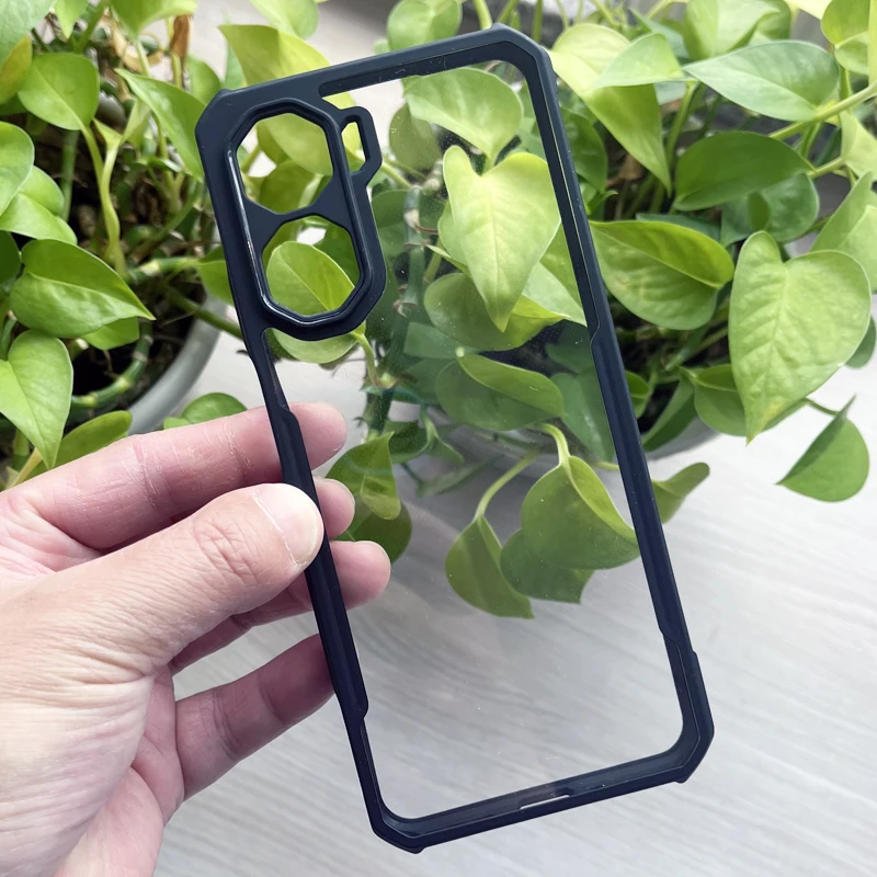 Etui Funda Xundd do ZTE Nubia NEO 3 5G Neo 5 Max z poduszkami powietrznymi, odporne na wstrząsy, ramka z PC + TPU, przezroczysty tył, pokrowiec na telefon. — zdjęcie produktu 2