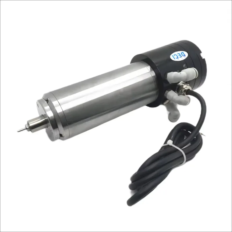 

DECI 1,8 кВт 60000 об/мин ATC шпиндель 3 мм 6 мм двигатель с водяным охлаждением для сверления металла, нарезания резьбы, станок с ЧПУ, электрический шпиндель