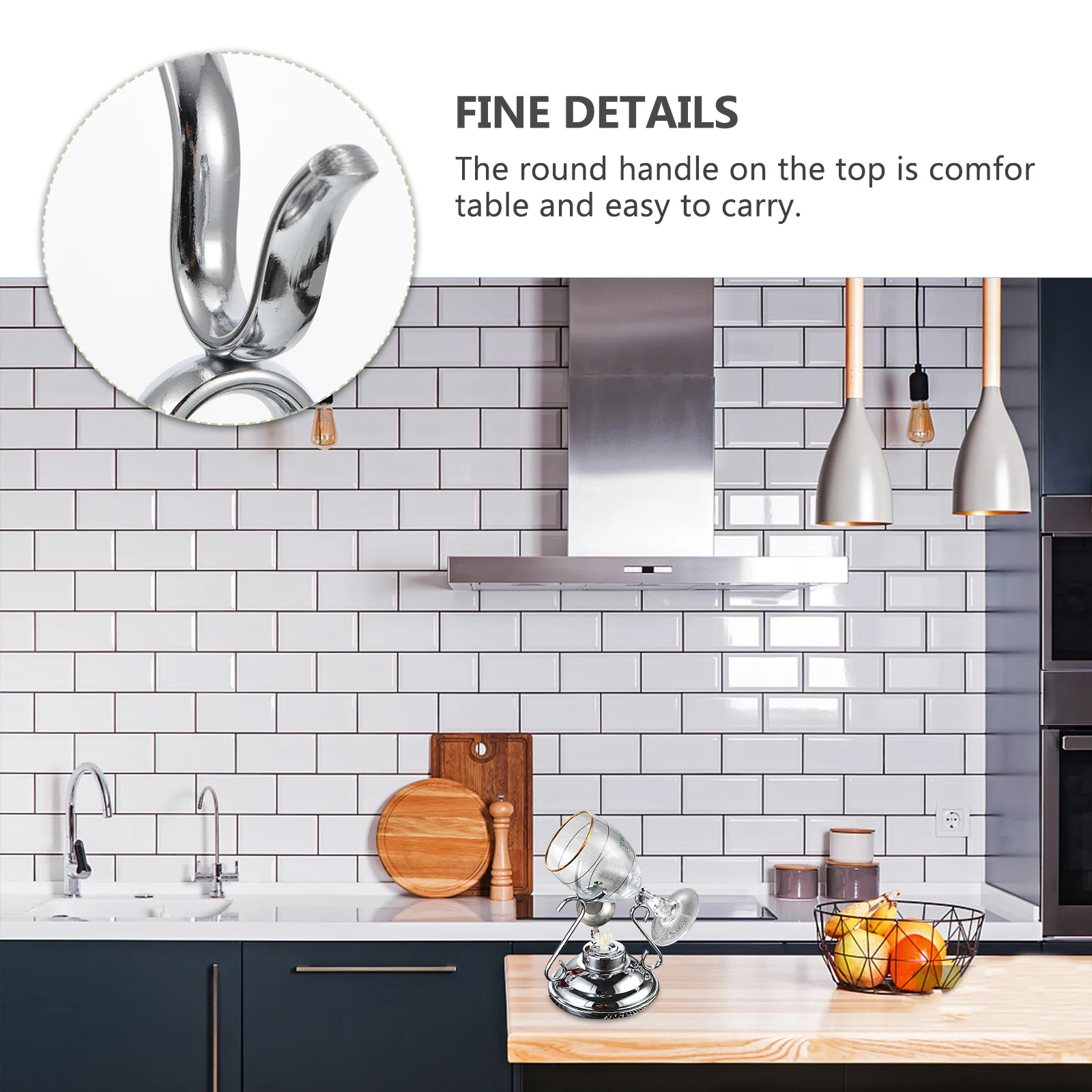 

Coffee Cup Rack Modern Cup Holding Stand for Kitchen Tabletop Use Display Rack for Cups and Glasses Space Saving Solution