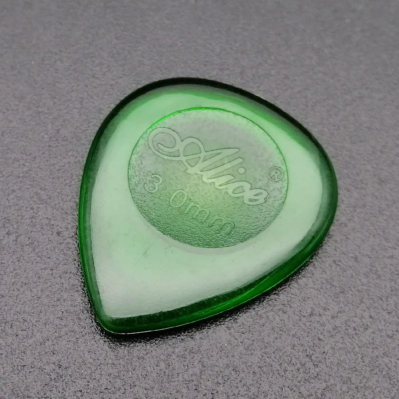 100pcs Alice Transparent Big/Small Mediators Durable Water Drop Guitar Picks Rain Drop Bass Guitar Plectrum 1.0/2.0/3.0mm