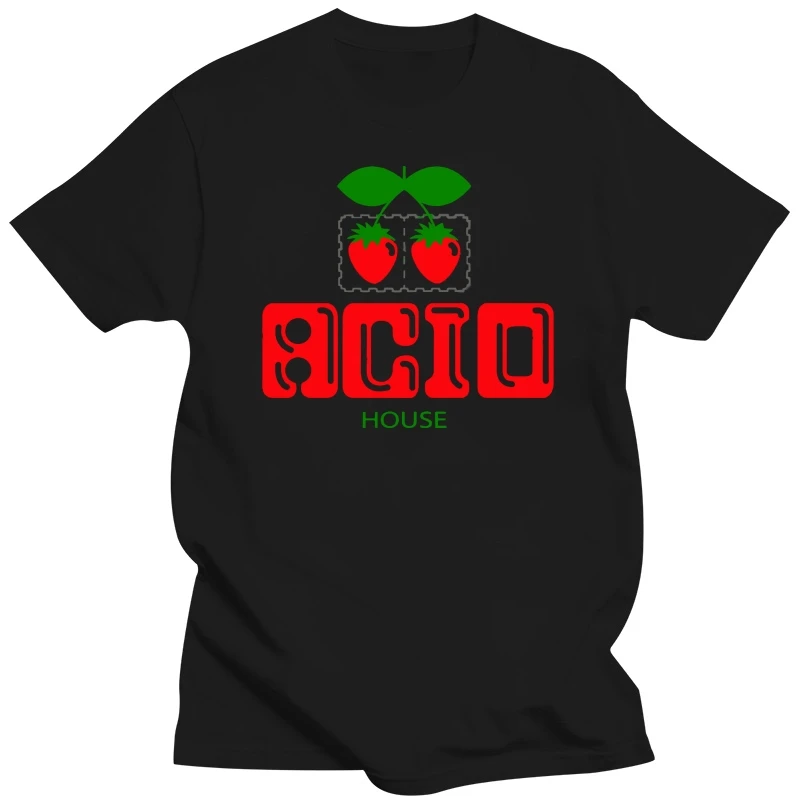 Pacha Acid LSD House Dance Music Rave DJ Mens Ibiza T-Shirt fashion Large big size Tee Shirt