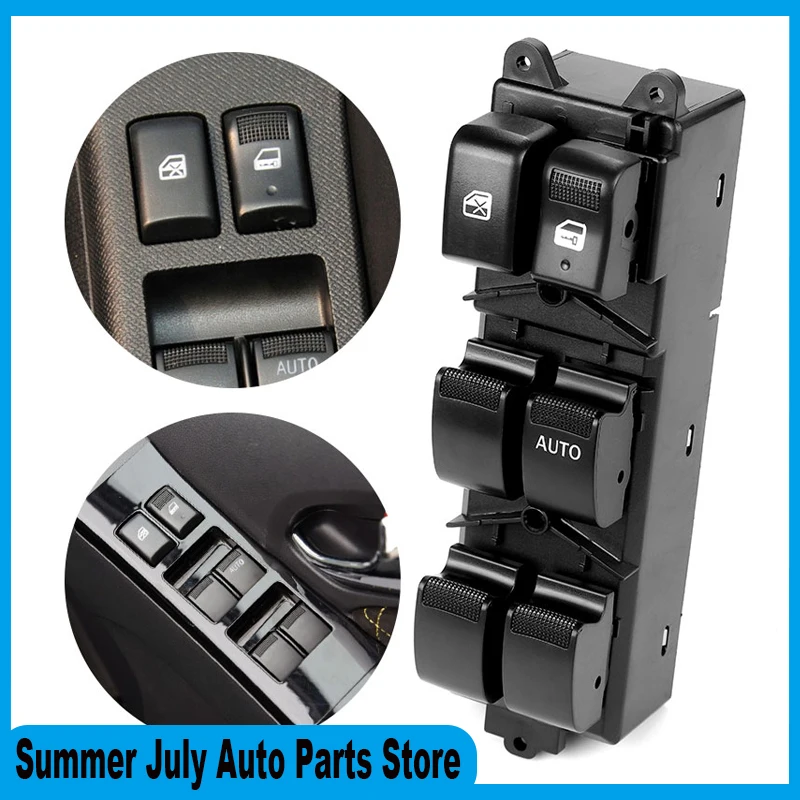 

Master Power Window Regulator Controller Switch Fit For Isuzu D-Max Dmax Pickup 2012-2019 18 Pins Drive For 4-Door 8981922511