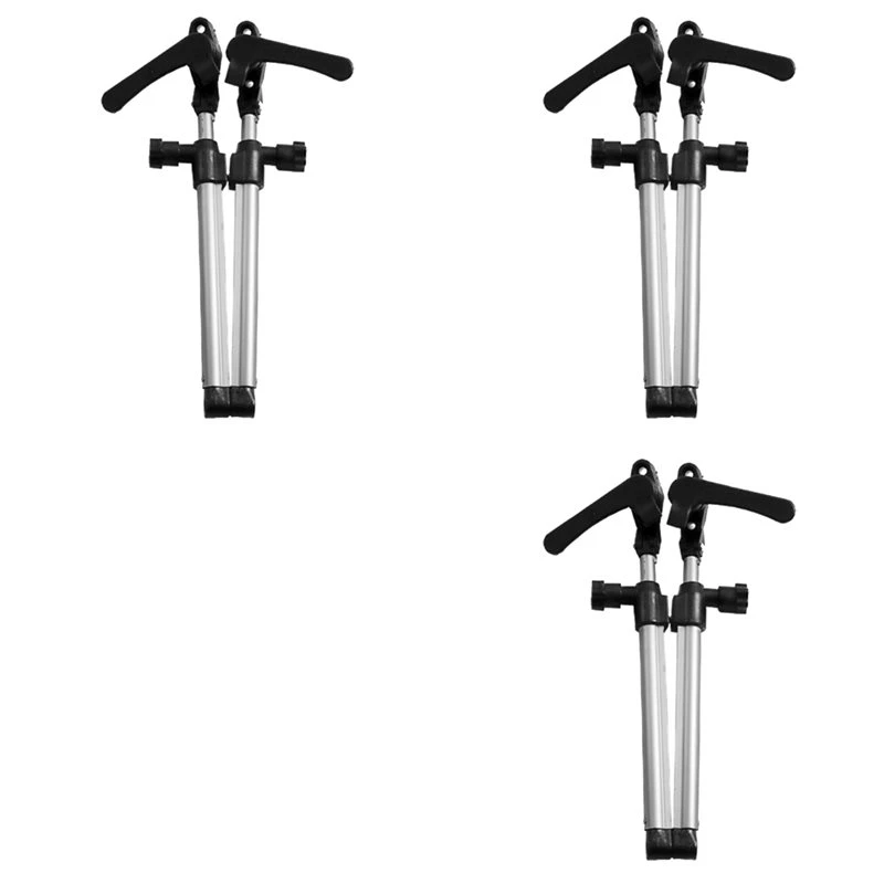 6X RV 310-435Mm Window Support Rod Telescopic Aluminium Alloy For Motorhome Trailer RV Accessories