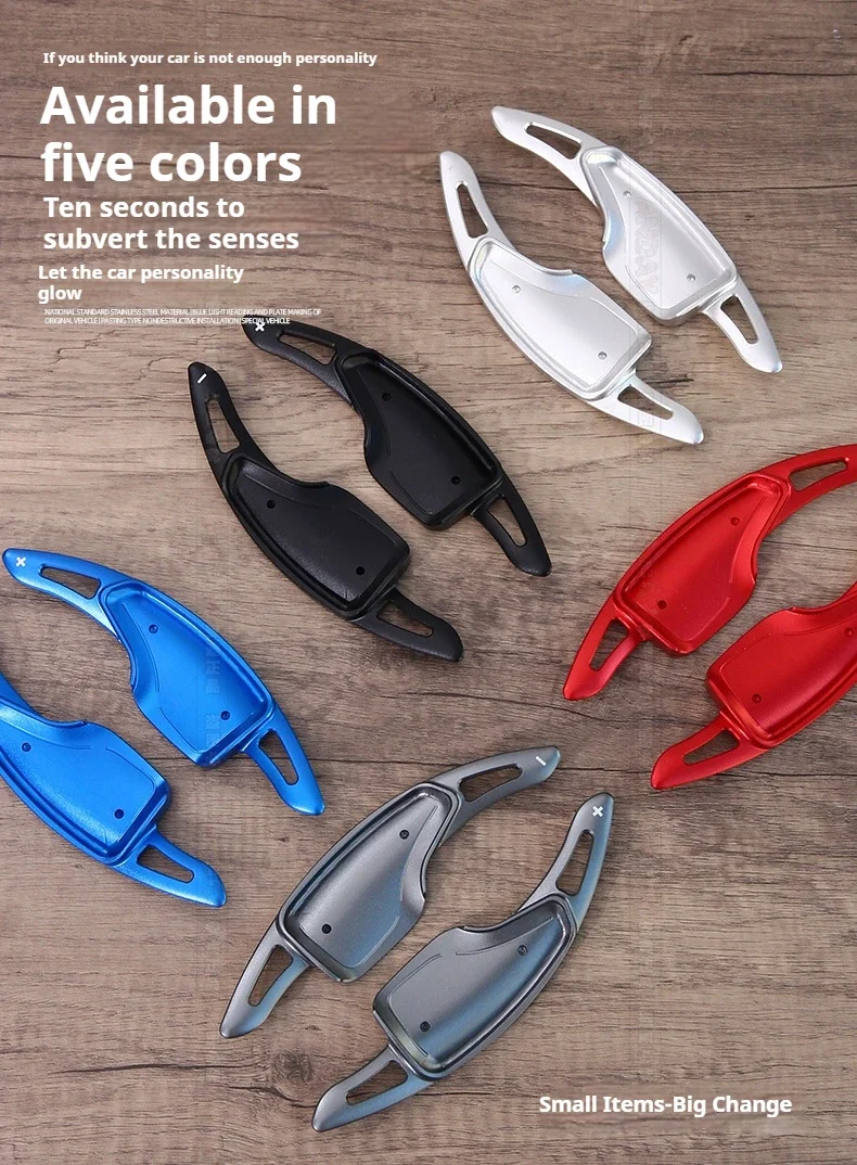 

Car Styling Steering Wheel Shift Paddles Decoration Trim for Chevrolet Camaro 2016-2023 Aluminum Paddle Shifters