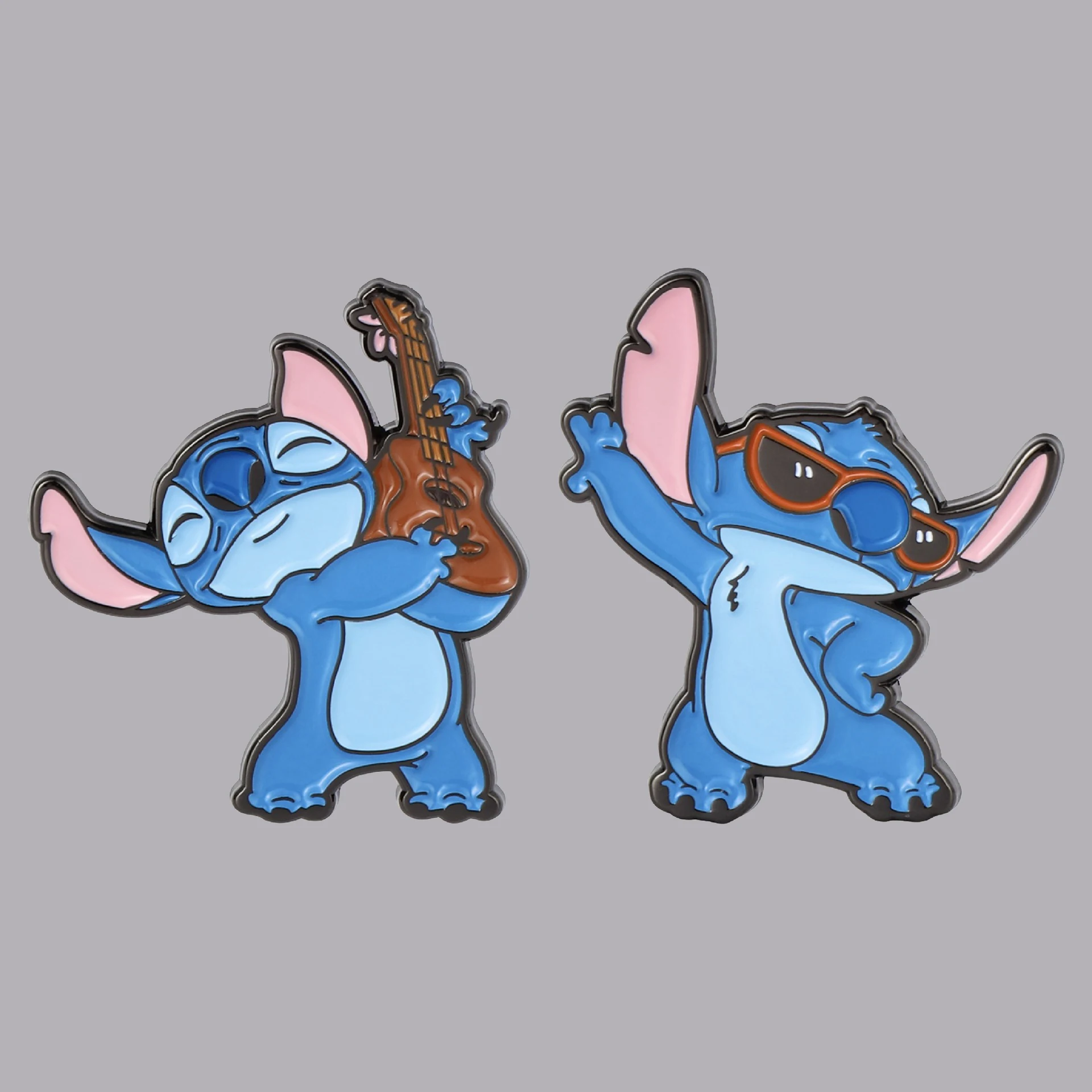 2 teile/satz Nette Alien Emaille Pins Cartoon frauen Broschen Anstecknadeln Abzeichen auf Rucksack Anime Schmuck Weihnachten Geschenke Großhandel