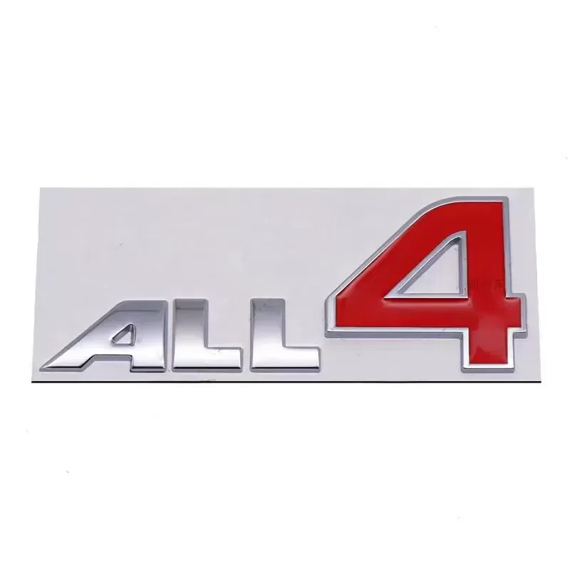 for BMW Mini Countryman ALL4 Logo 4WD Modified Body Emblem Badge Sticker Decal Car Styling Accessories