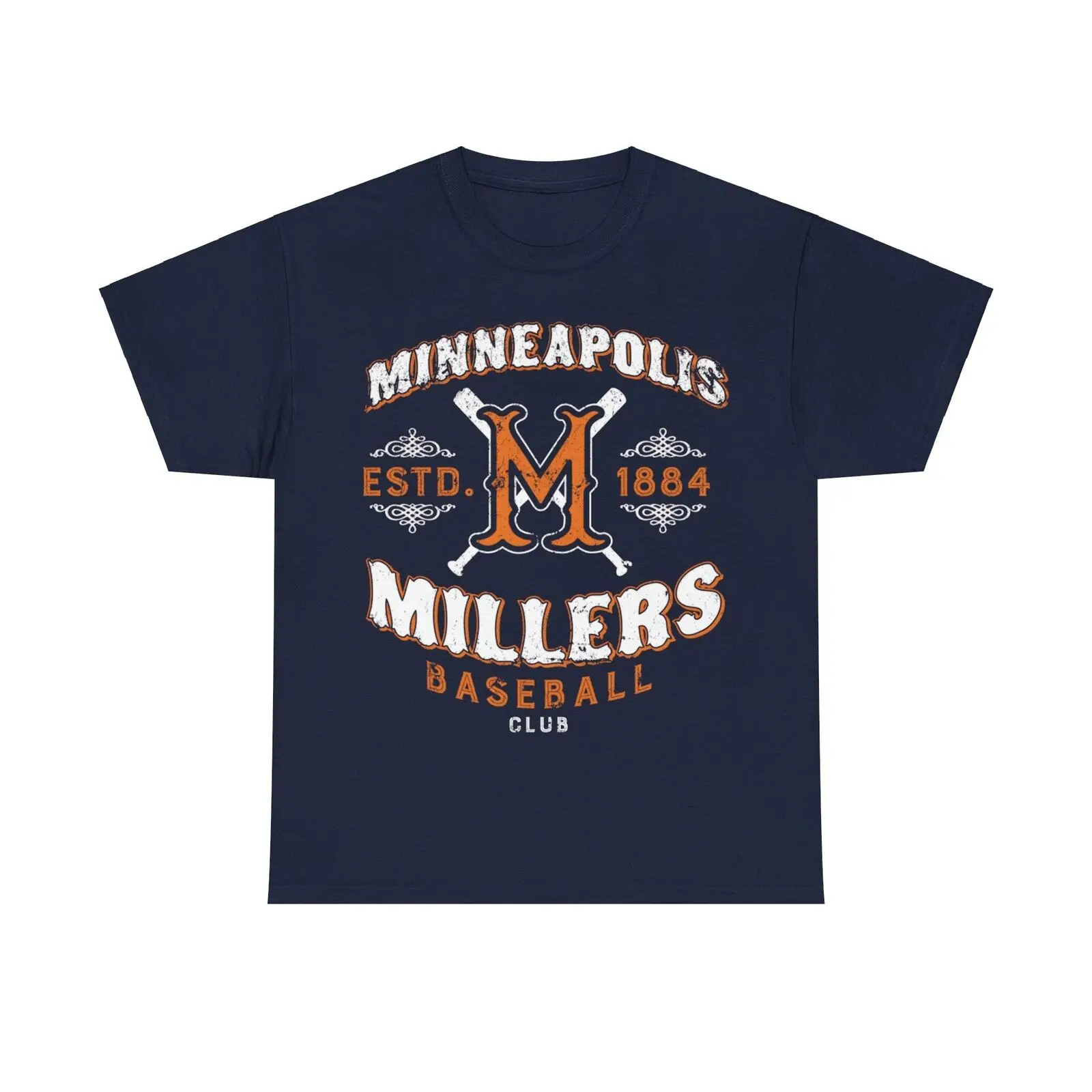 Minneapolis Millers 1884 Baseball Team Nostalgic T shirt