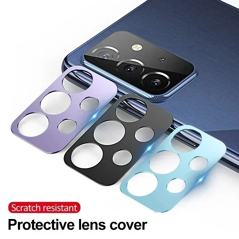 Camera Lens Cover For Samsung Galaxy A52 A72 A53 A73 A33 5G Metal Camera Screen Protector Protective Case for Samsung A52 A72 5G