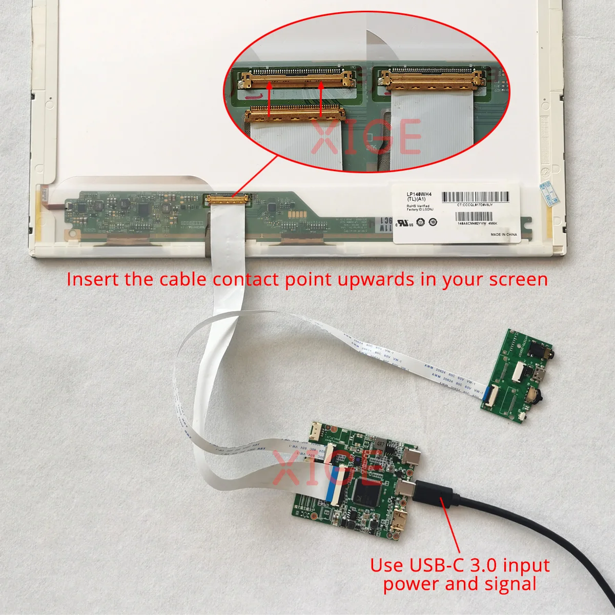 Afbeelding 6: Kit DIY Voor LP156WF4-SLB1/SLB6/SLBA/SLC1 40Pin LVDS 1920x1080 15.6 