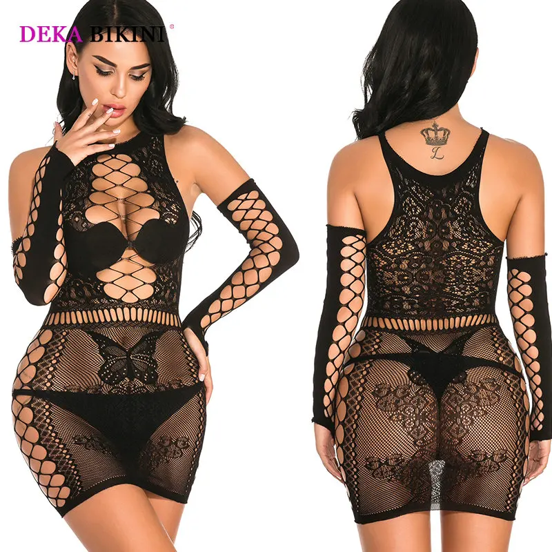 DEKA Sexy Women Transparent Cvoer Up One Piece Swimsuit Bathing Suits Swimwear Conjunto Biquini Feminino Trajes De Baño Mujer