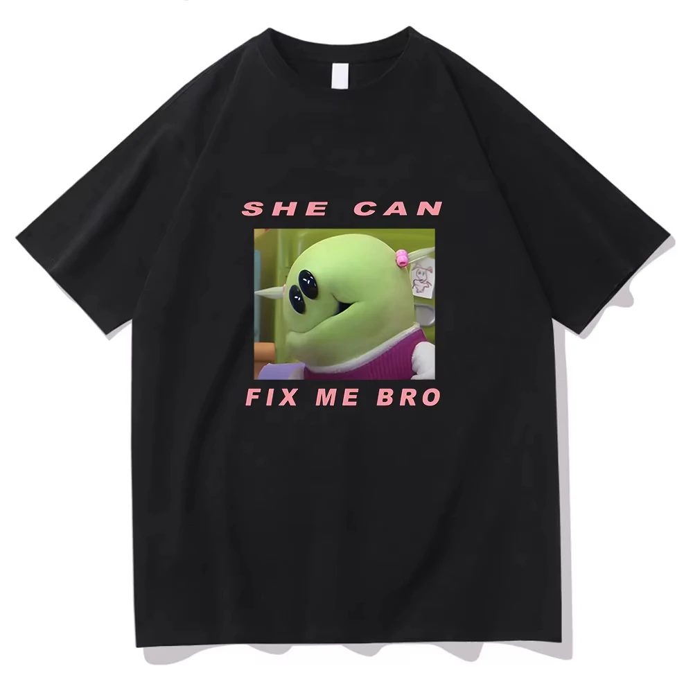 

2025 Nanalan Who's That Wonderful Girl Tshirts Cotton Quality O-neck Tee-shirt Short Sleeve Casual Clothing Kawaii Cartoon Tees