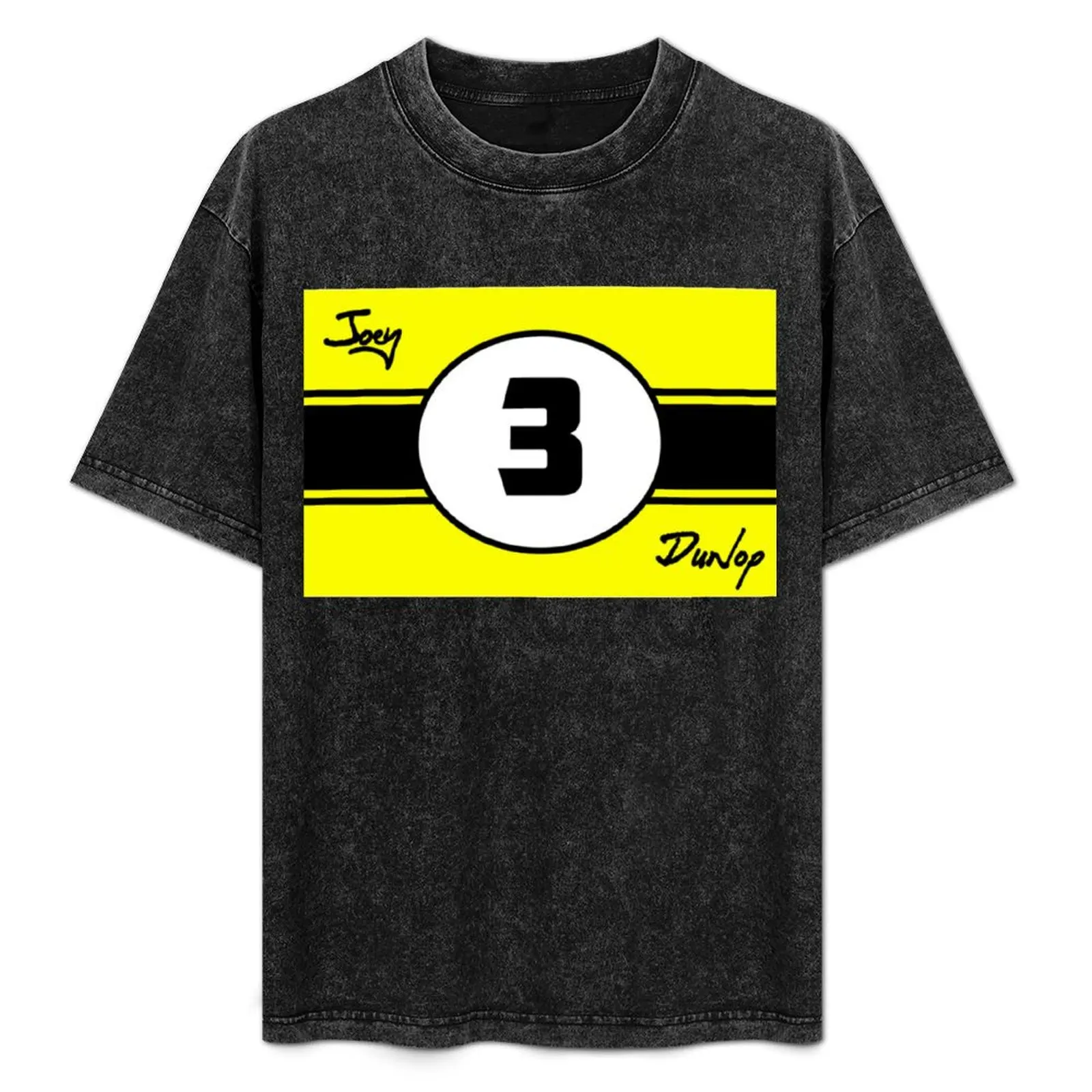 

Joey Dunlop T-Shirt Retro Style Print Casual Top