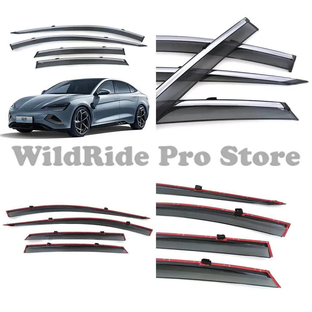 

1 комплект оконного козырька для BYD Seal, дождевик, дефлектор окна автомобиля