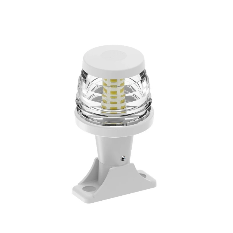 

Nautical navigation light, white LED fixing bracket, marine base round light 3NM accessories