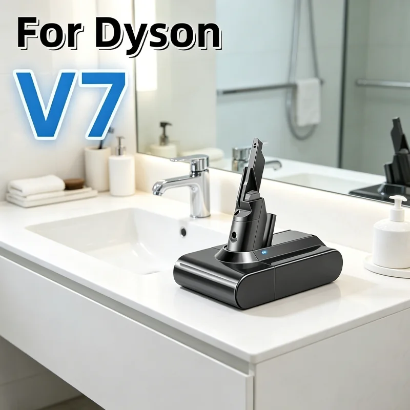 

100% NEW for Dyson V8 21.6V 12800mAh Replacement Battery for Dyson V8 Absolute Cord-Free Vacuum Handheld Vacuum Cleaner Battery