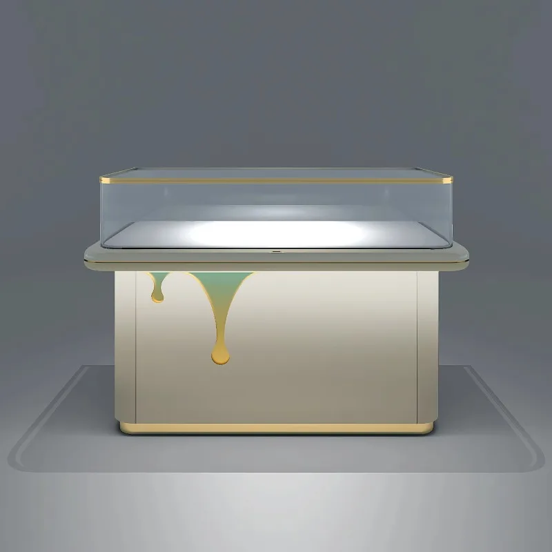 Supports custom jewelry display cabinets, glass jewelry and luxury display racks