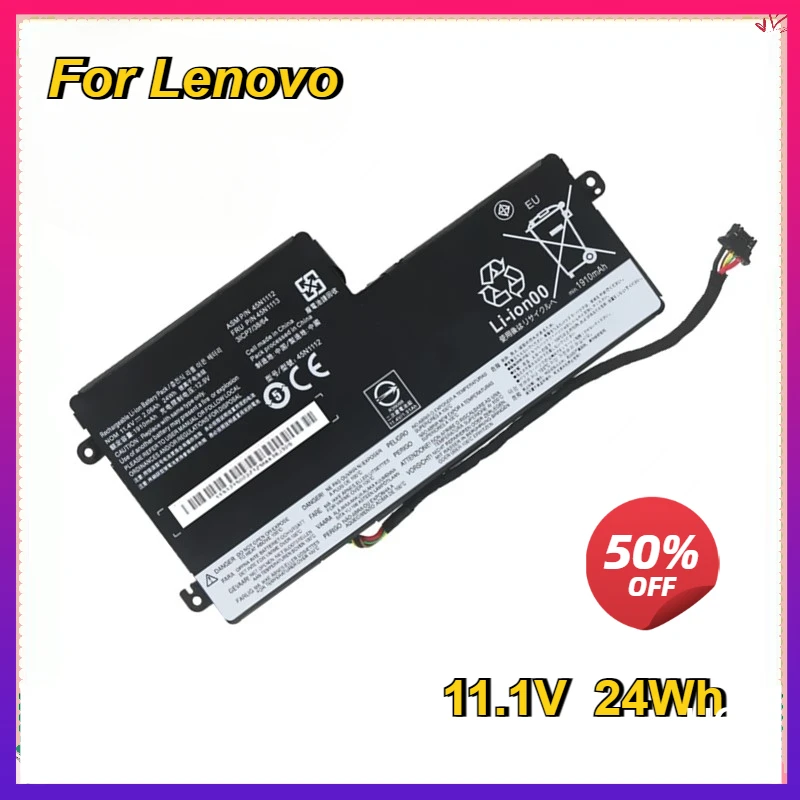 

New Battery for Lenovo ThinkPad X240 X240S X230S X250 X260 X270 T450 L450S T440 T440S T450S X240 L450 45N1110 45N1111 45N1112