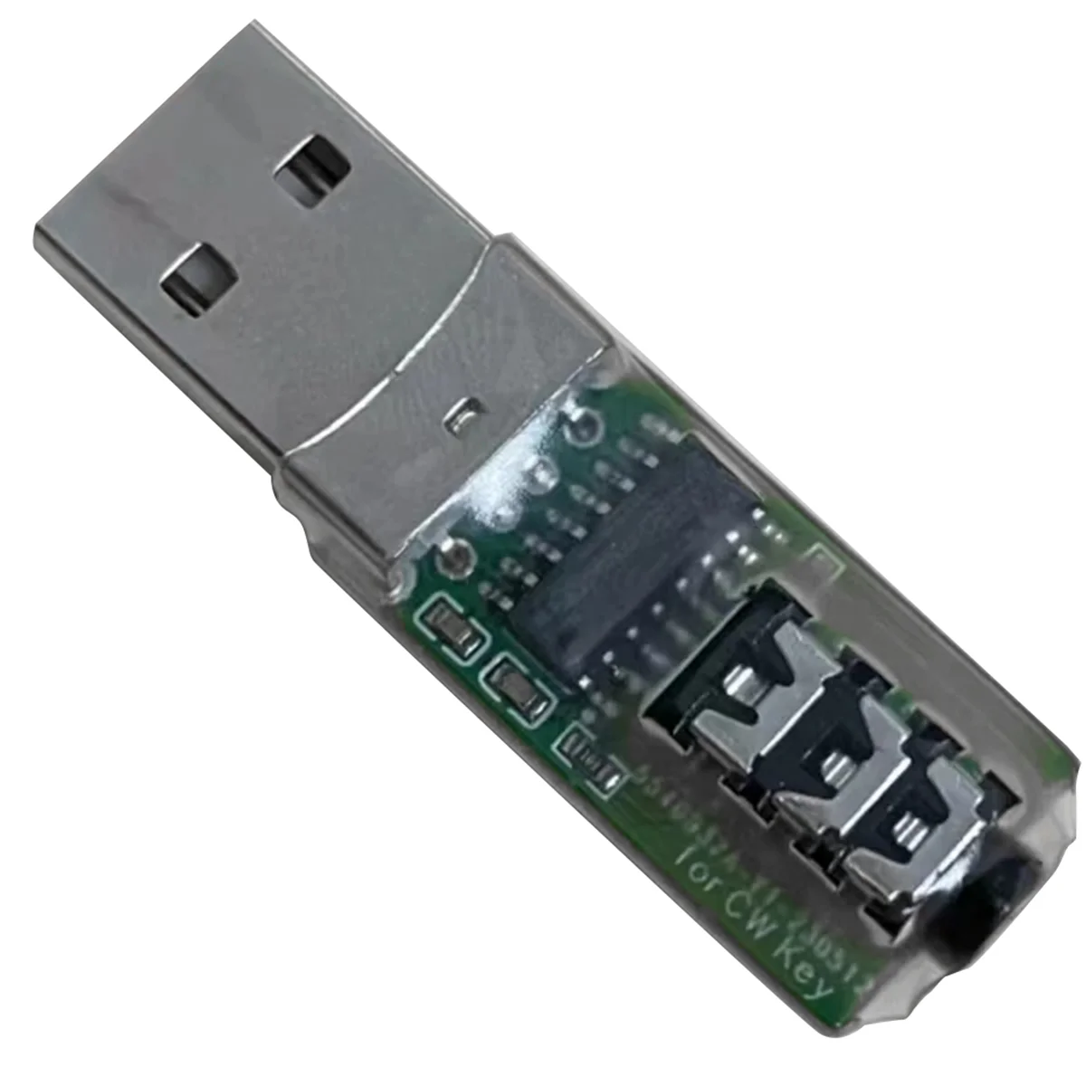 Vband Morse USB Key Trainer, Conector do computador do telefone móvel, Treinador de código, Telégrafo Trainer, Conexão