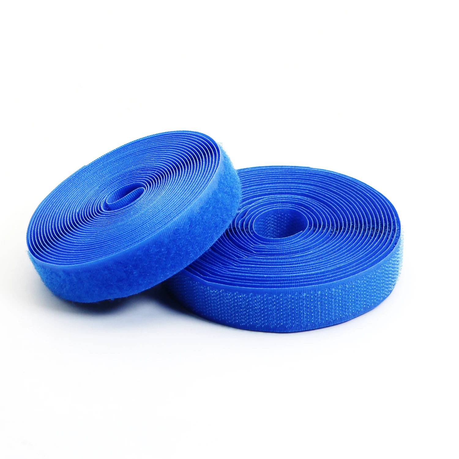 5Meters/Pairs 20mm Blue Non-Adhesive Hook and Loop fastener Tape Sewing-on the hooks adhesive Magic tape DIY/No glue