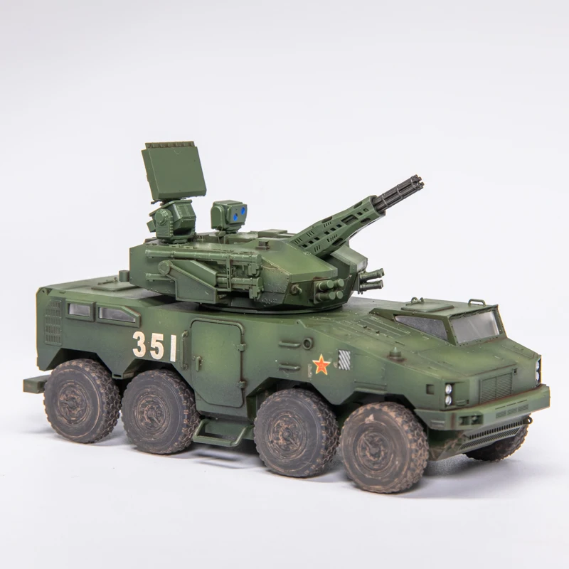 1:72 Scale Resin Chinese Land Shield 625 Air Defense Vehicle Model Classics Adult Gifts Collection Toys Souvenir Static Display