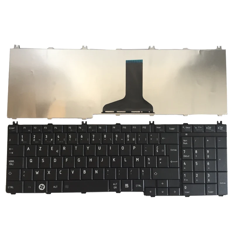 French keyboard For toshiba Satellite C650 C655 C655D C660 C670 L650 L655 L670 L675 L750 L755 l755d Black laptop Fr Keyboard