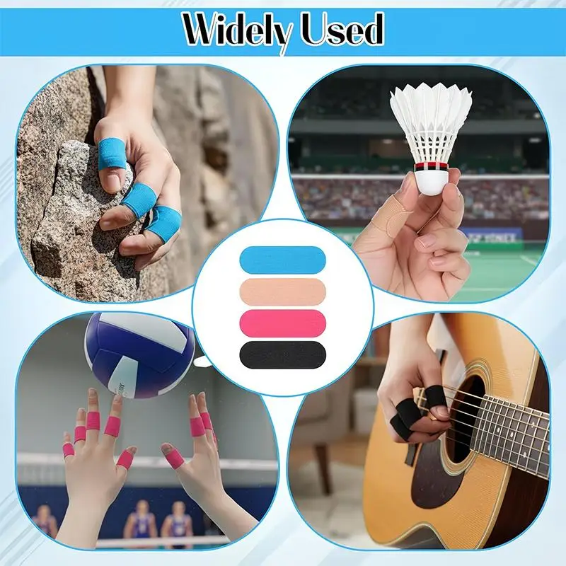 10 Pcs Bowling Finger Tape Breathable Elastic Anti Slip Perfect For Bowling Training Casual Sports Daily Finger Protection