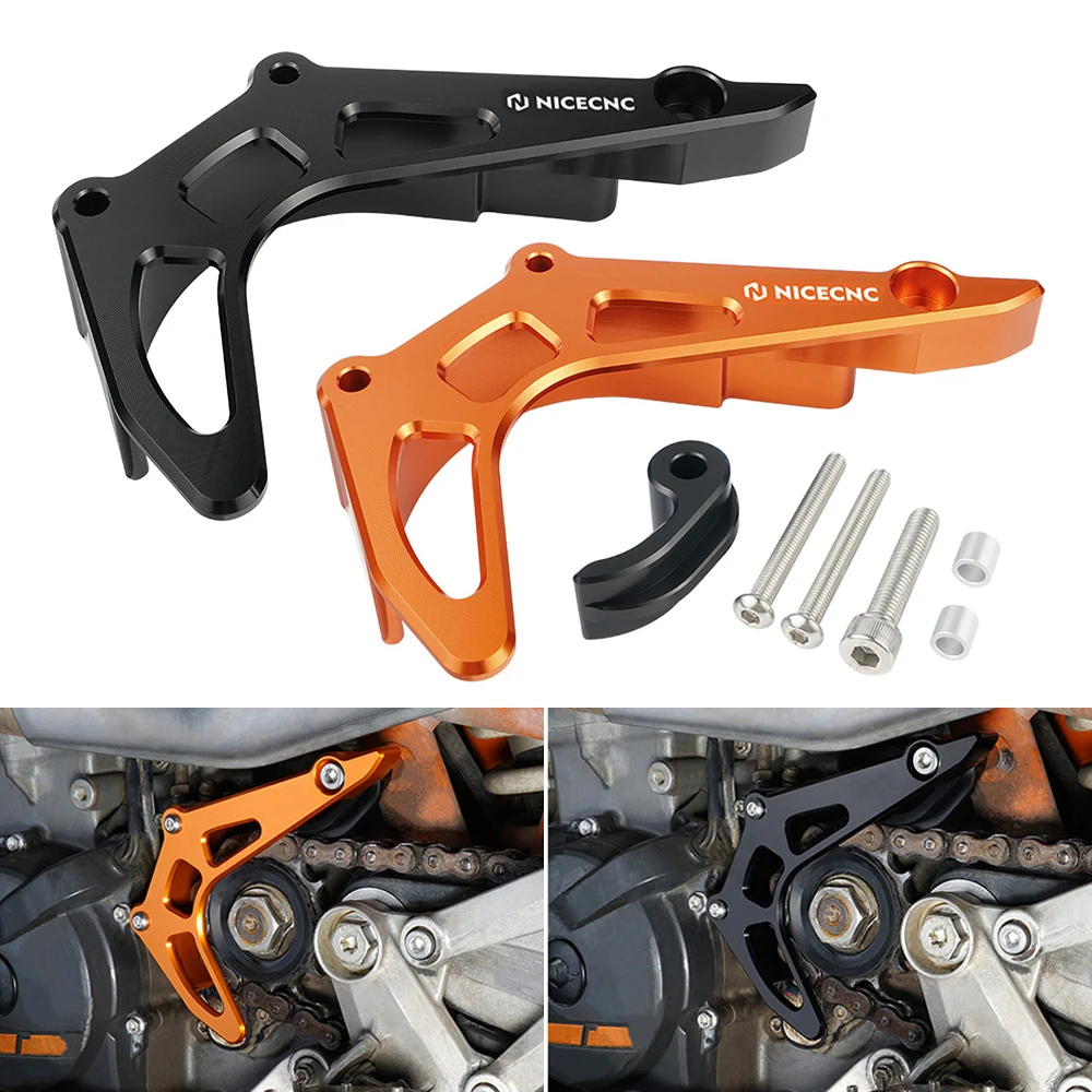 

For 2016-2024 Husqvarna 701 Enduro 701 Supermoto Chain Case Saver Sprocket Guard Cover for KTM 690 Enduro R 690 SMC R 2009-2024