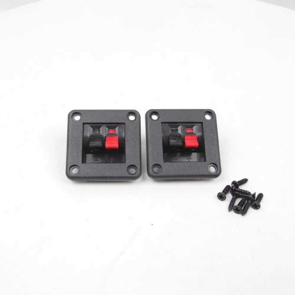 Audio Connector WP2 5 Binding Post For PUGEYX Speaker Terminal Square Box DIY Home Theater Wire Cable Clamp Accessory