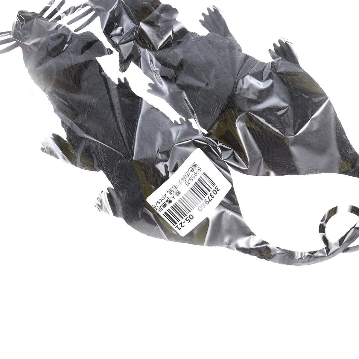 

2Pcs Realistic Spooky Mice Simulation Prank Decorations Halloween Party Creepy Reusable Lifelike Plastic Rats Mice Toy